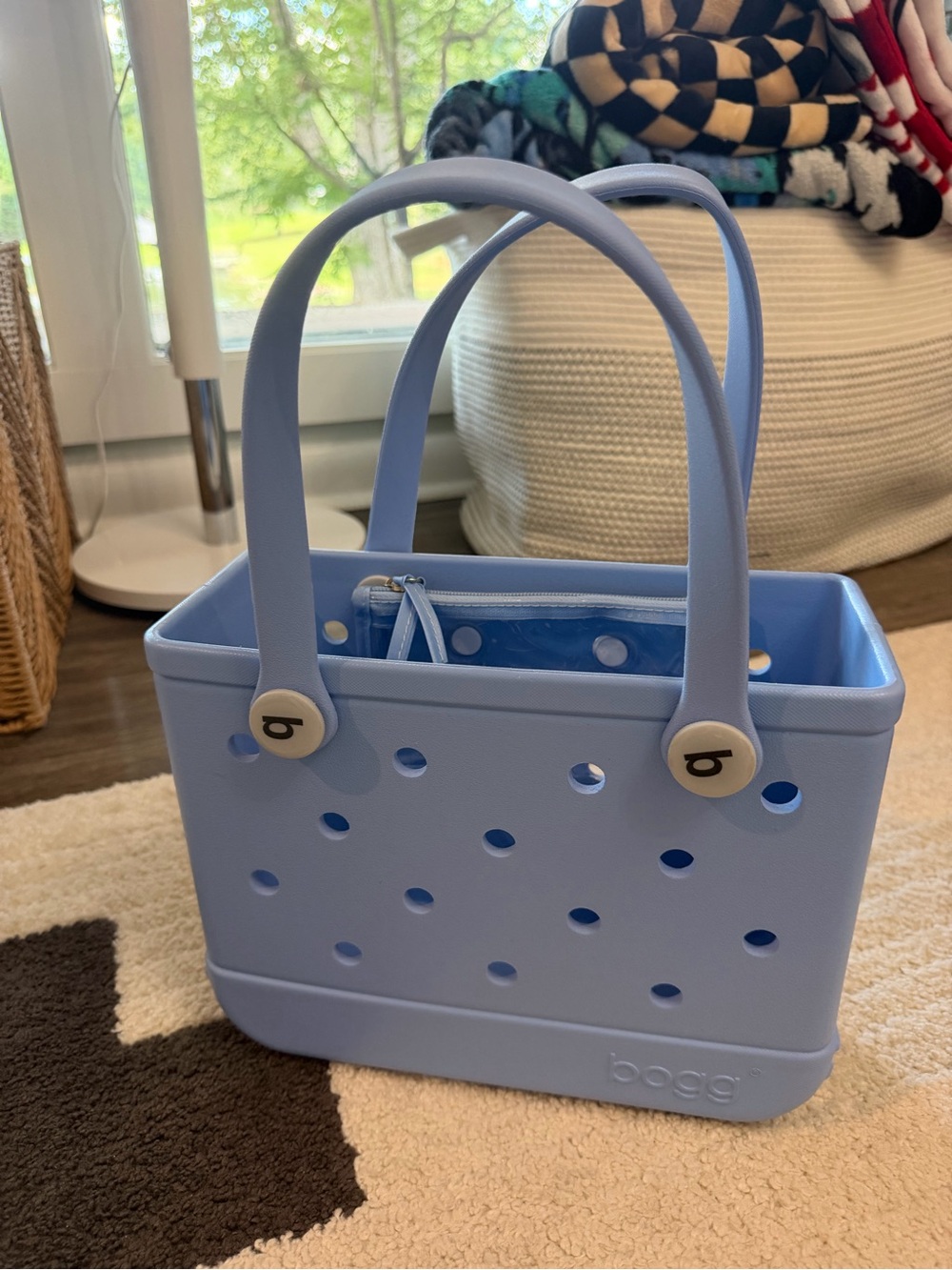 BOGG BAG Small Classic Tote in Light Blue
